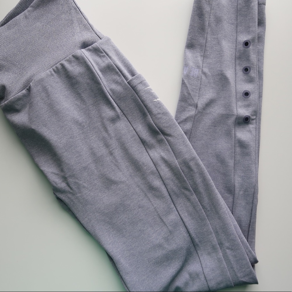 gymshark sol lift leggings - blue - medium